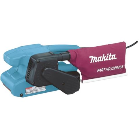 Makita 9911 bandslip 650 W med reglerbar bandhastighet och dammpåse