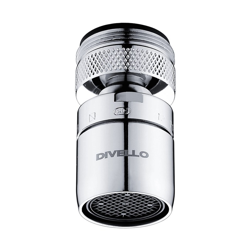 DIVELLO Focus M22+24 förkromad strålsamlare med kulled