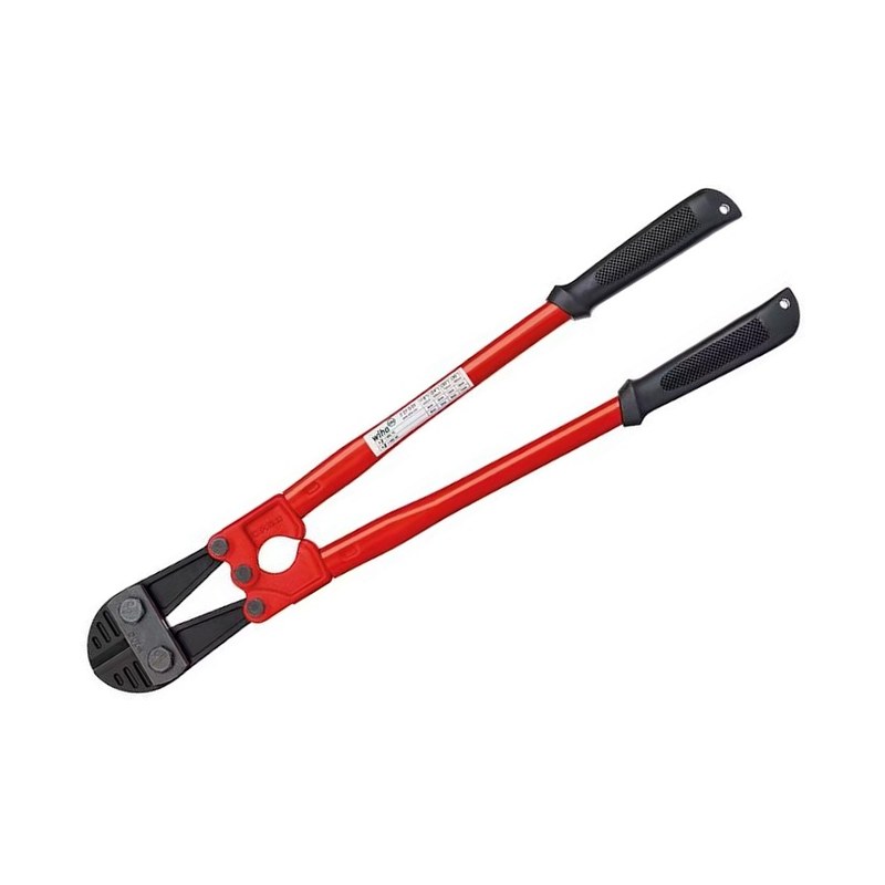 Wiha 39374 bultsax 450 mm med röda skaft och svarta grepp